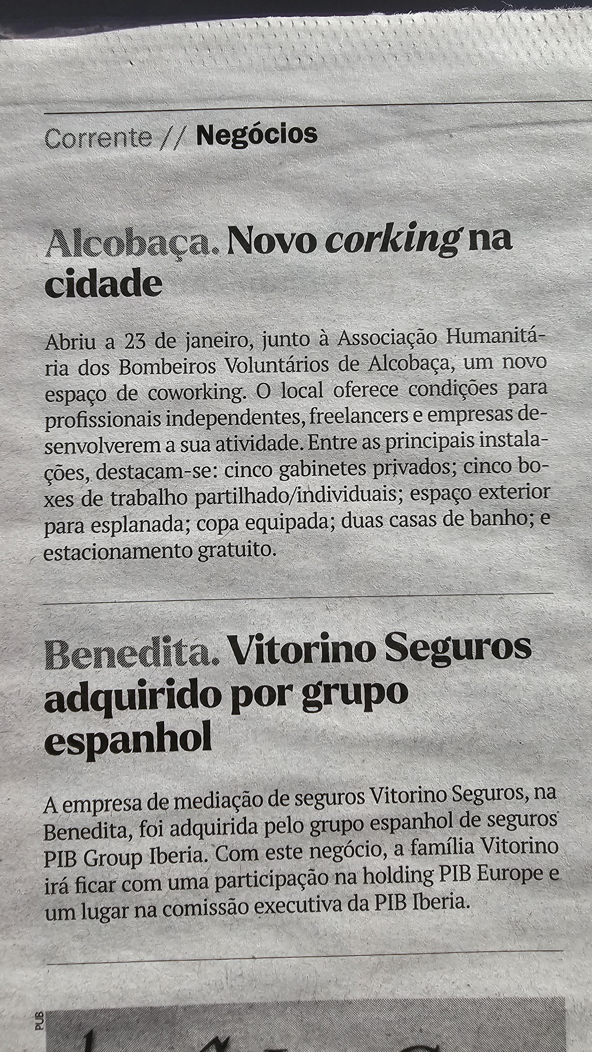 Alcobaça. Novo corking na cidade
