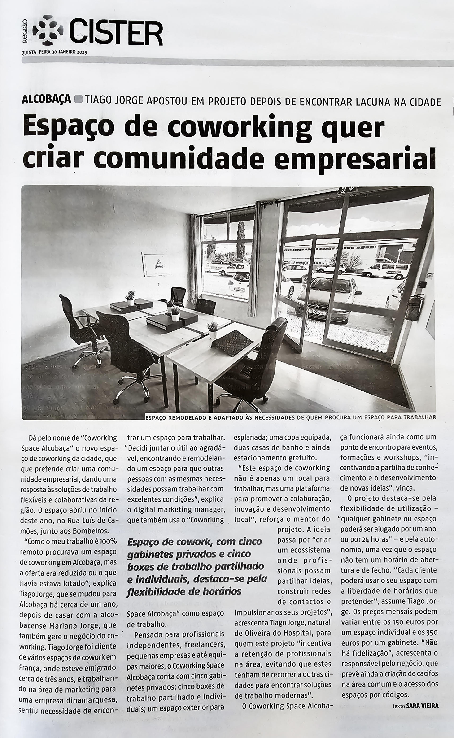 Espaço de coworking quer criar comunidade empresarial