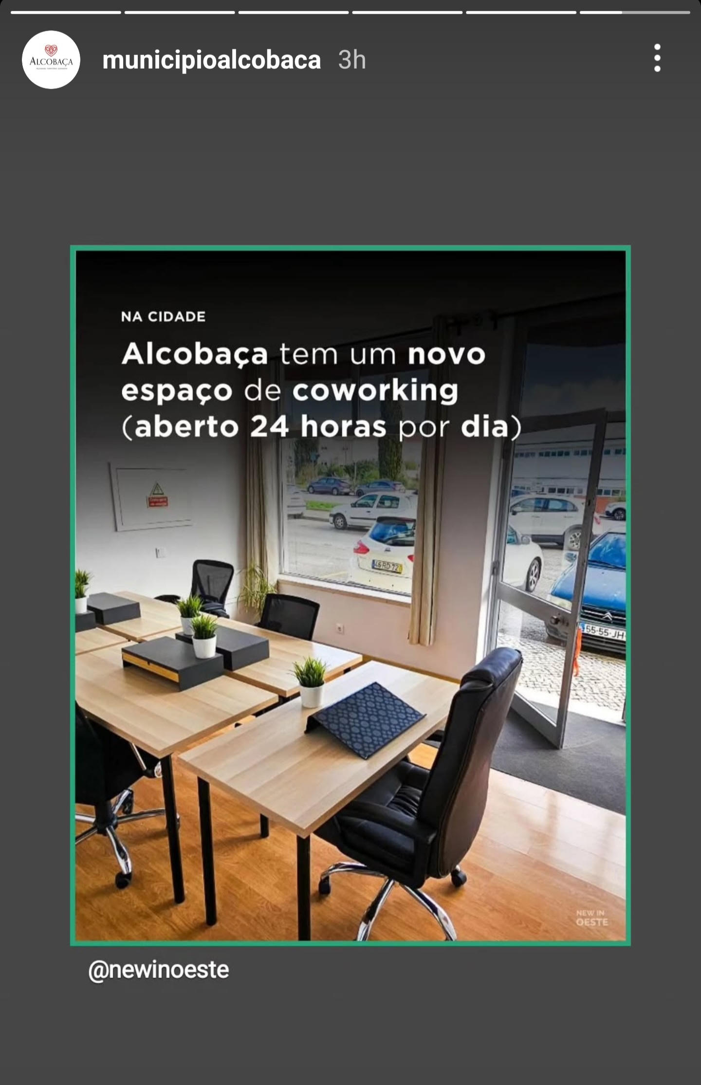 Alcobaça tem um novo espaço de coworking (aberto 24 horas por dia)