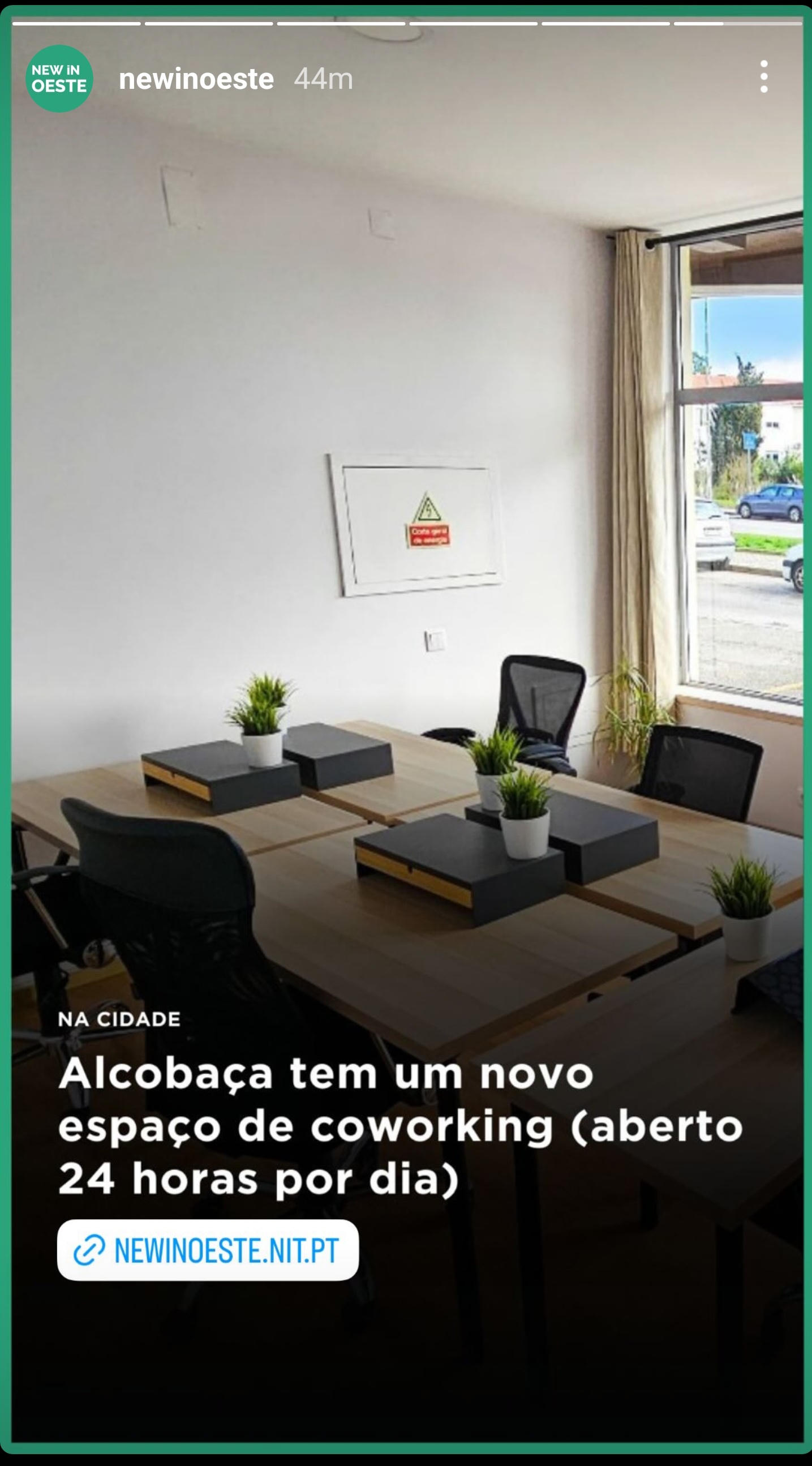 Alcobaça tem um novo espaço de coworking (aberto 24 horas por dia)
